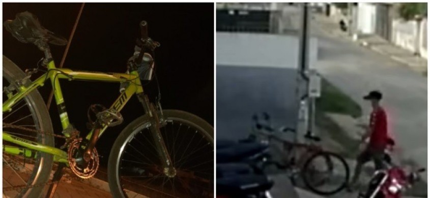 Irmão de ladrão devolve bicicleta furtada de trabalhador em Patos