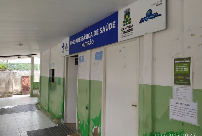 Cerca de 24 mil usuários sofrem com estruturas de unidades de saúde; PB tem 8 postos interditados