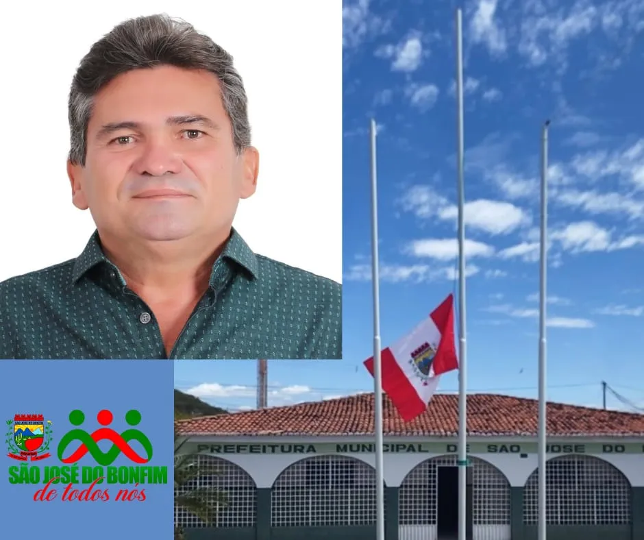 Prefeita Constitucional de São José do Bonfim Rosalba Mota se junta a população Bonfinense e lamentam o  falecimento do Ex-prefeito Vavá Marques .