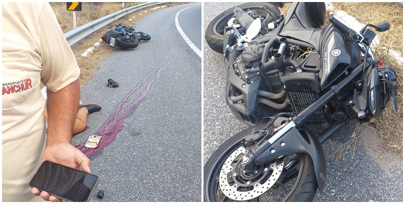 Vídeo: Motociclista morre em acidente na BR-230, na Serra de Santa Luzia
