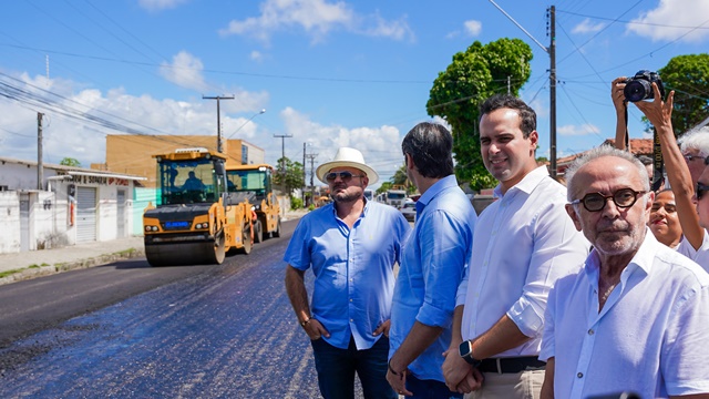 Governador em exercício inspeciona obras do Parque Horizontes de Inovação e de mobilidade urbana em João Pessoa 