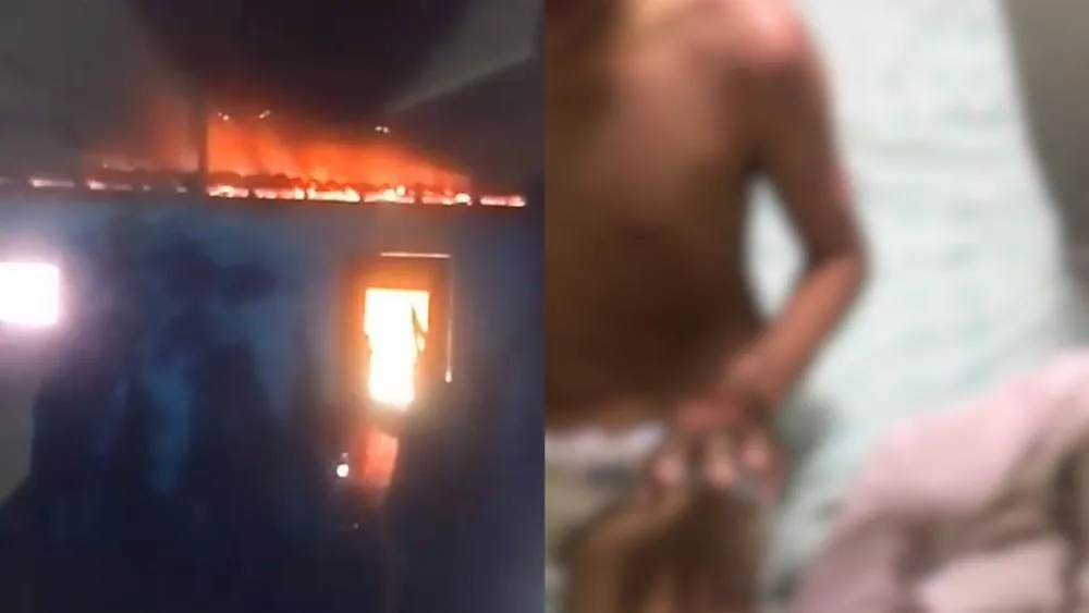 Homem é preso após agredir companheira e incendiar casa com criança autista dentro em Tenório-PB