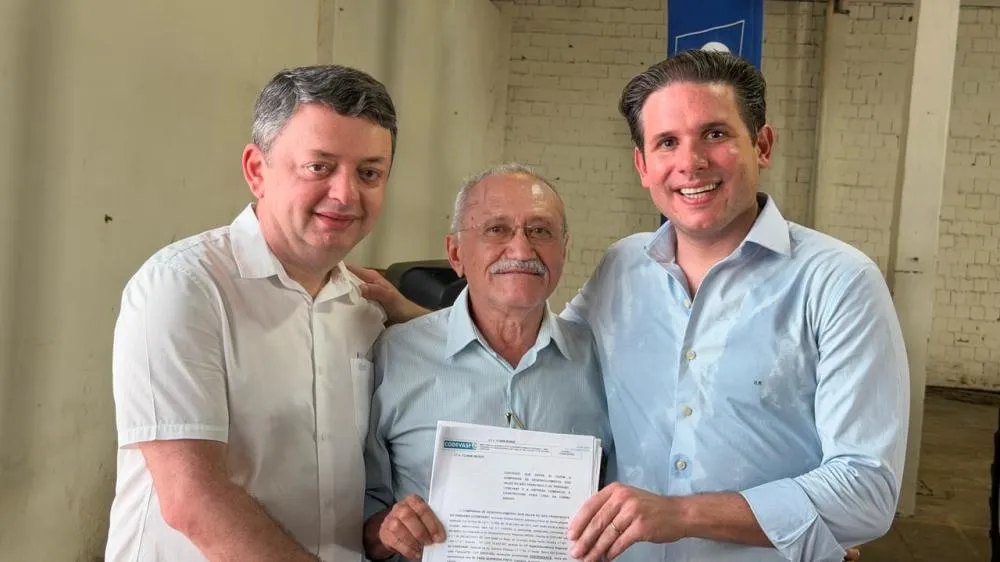 Assinada Ordem de Serviço para Pavimentação Asfáltica em Mãe d’Água 