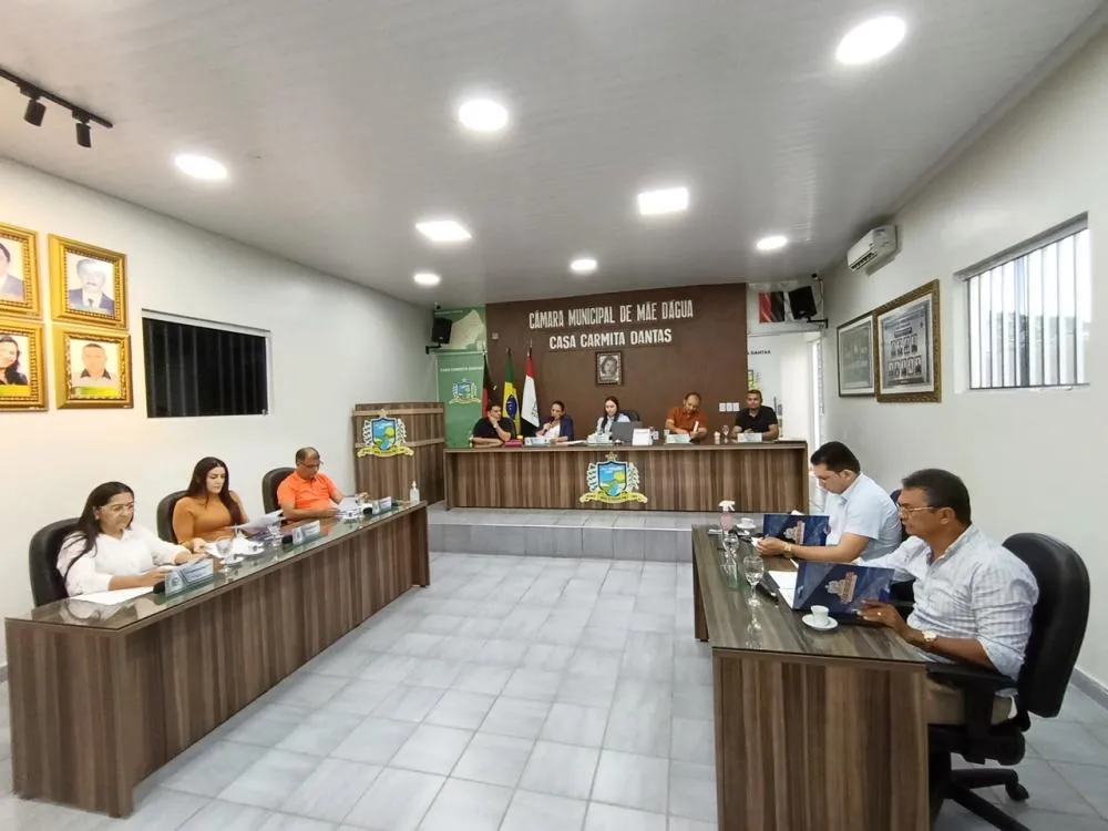 Câmara de Mãe D´água realiza Sessão Ordinária e aprova matérias importantes por unanimidade. – Confira