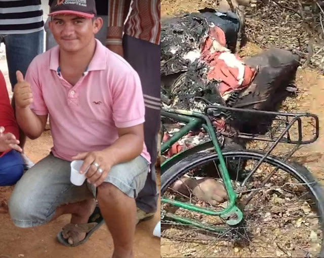 Jovem de Iguatu é encontrado morto e carbonizado em Orós 