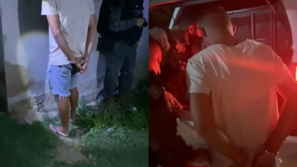 Suspeito de homicídio é preso pela ROTAM durante rondas no bairro do Mutirão, em Patos