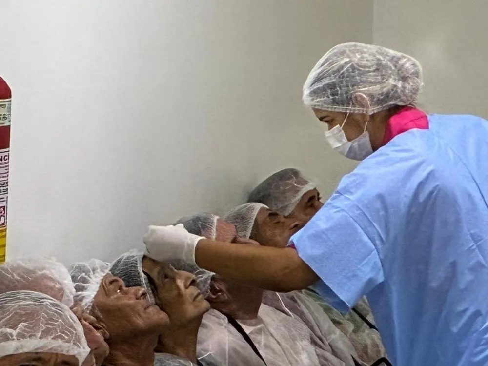 Mutirão de cirurgias de catarata em Patos reduz fila de espera e devolve qualidade de vida a pacientes
