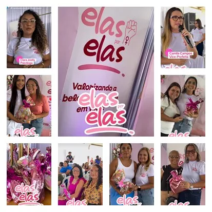 Cacimba de Areia celebra com homenagem o Dia Internacional da Mulher