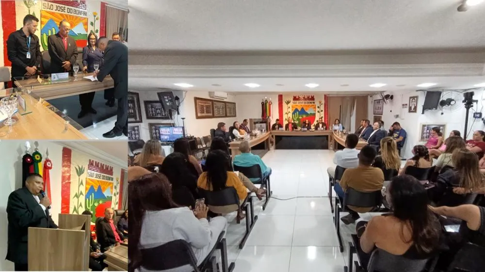 Suplente toma posse como vereador na Câmara de São José do Bonfim