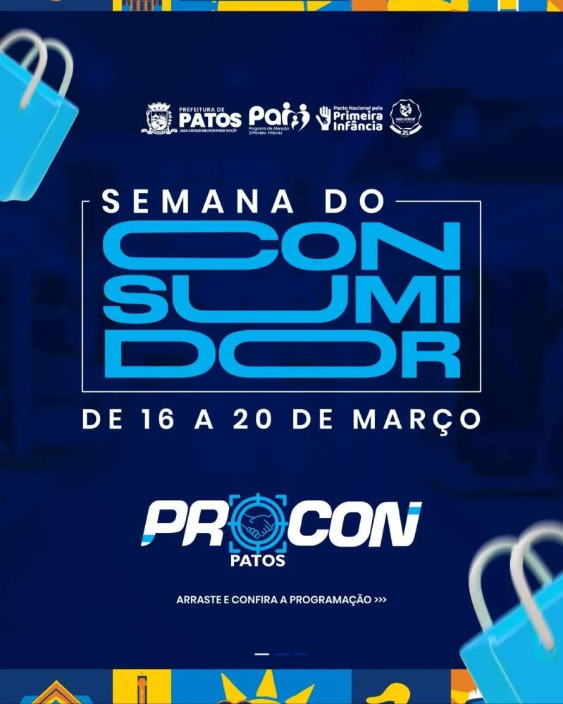 Procon Municipal anuncia programação especial para a Semana do Consumidor