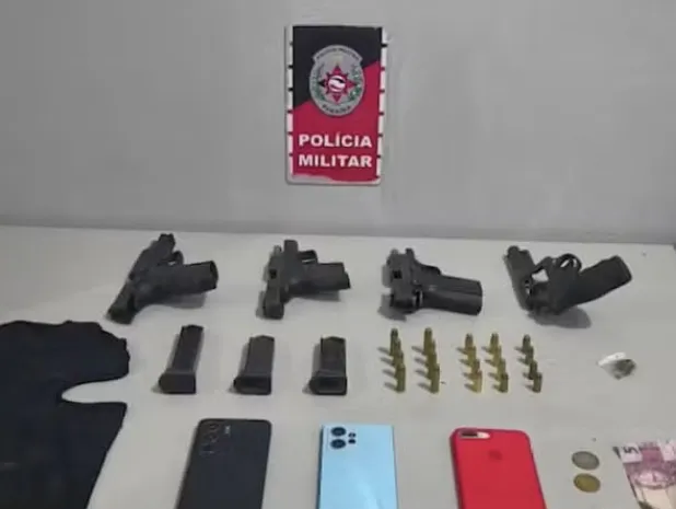 Cinco suspeitos de facção são presos após ataque a tiros que deixou um morto em Santa Rita