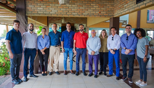 Governador em exercício recebe presidente do Fida em visita oficial à Paraíba