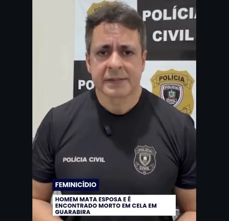 Homem que matou a esposa é encontrado morto em cela