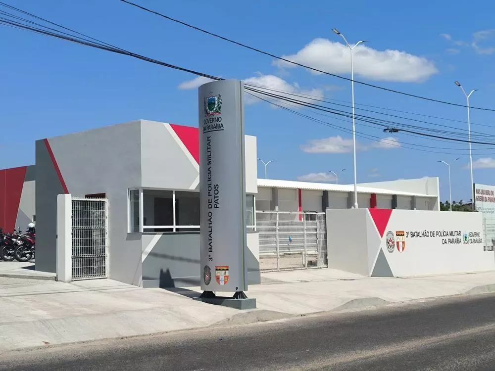 Polícia Militar convida população para reinauguração do 3º BPM, em Patos, nesta quinta-feira (26)