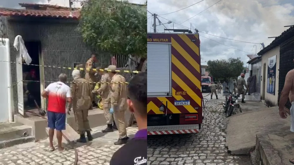 Tragédia em Cajazeiras: Incêndio em residência deixa mãe e filha mortas nesta terça-feira (31)