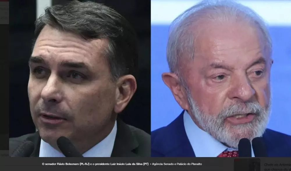 Flávio Bolsonaro lidera pesquisa presidencial com 35,9% no primeiro turno. Veja os números