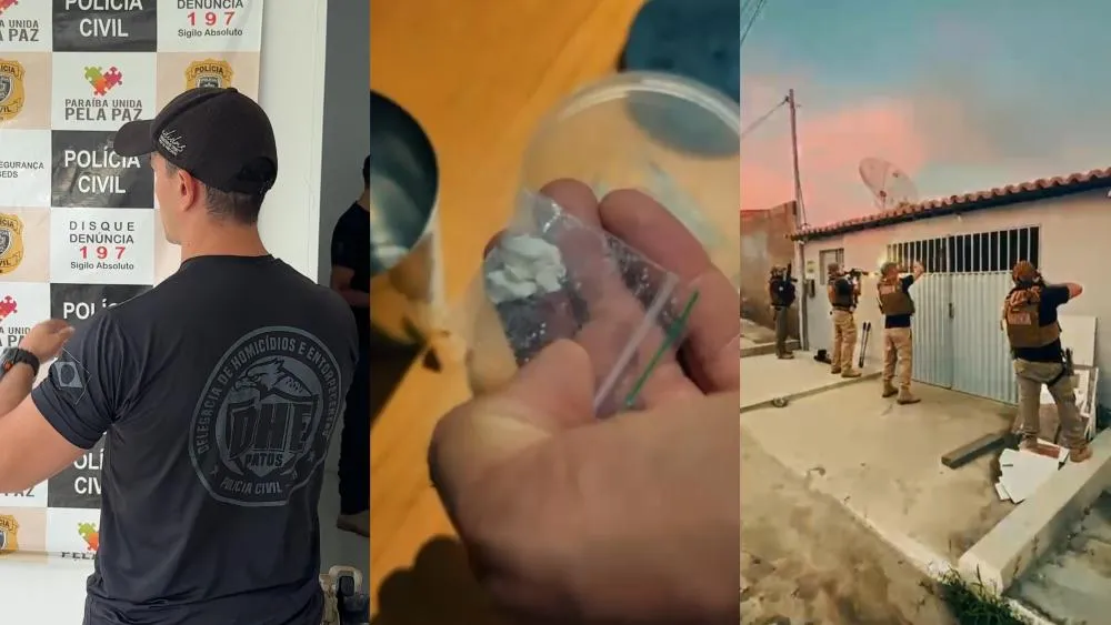 VÍDEO: Operação Sentinela prende três pessoas e cumpre 10 mandados de busca em Patos, Santa Teresinha e São José do Bonfim