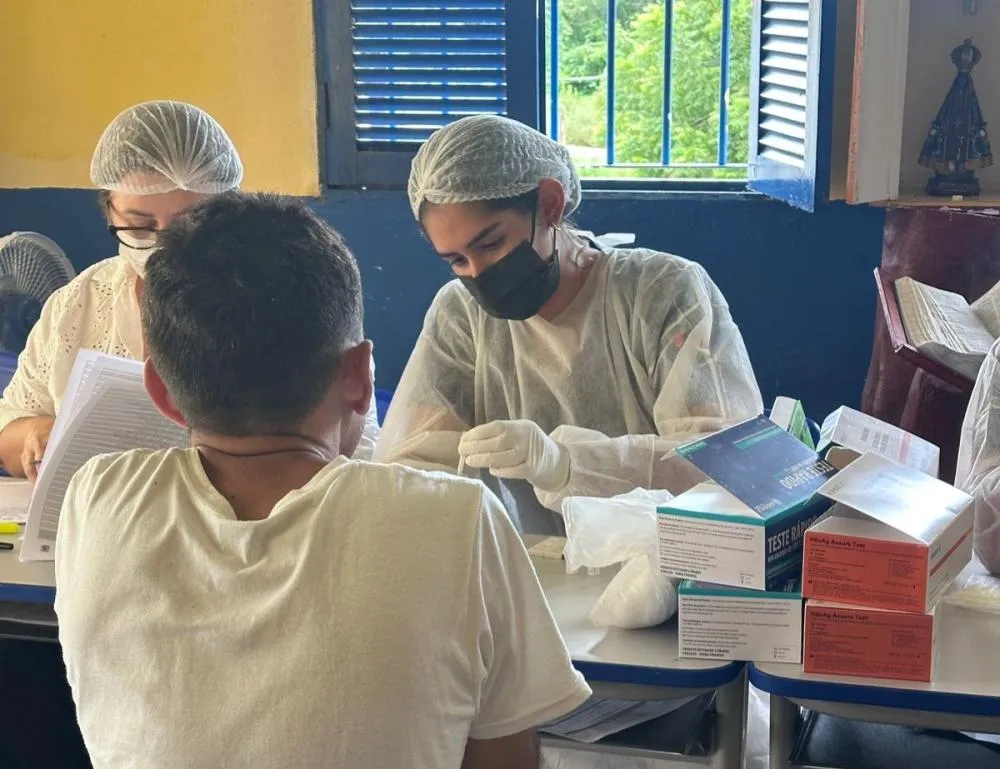 Vigilância em Saúde reforça ações de prevenção com atendimento no presídio masculino de Patos