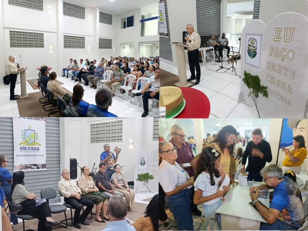 Mãe d’Água homenageou os 85 anos da Escola Romano e teve livro lançado