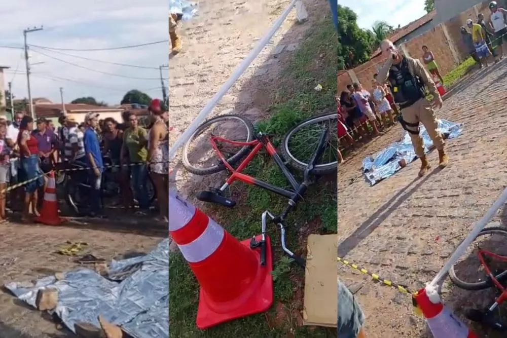 Dois irmãos morrem após serem atropelados por caminhão de lixo em Sousa