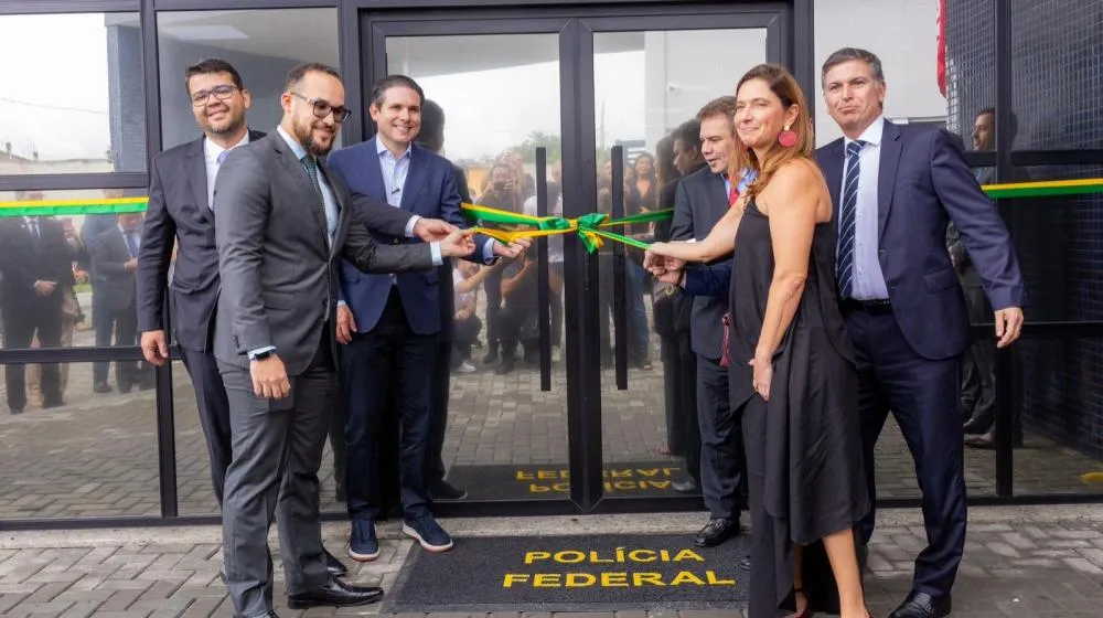 Hugo Motta destaca fortalecimento da segurança pública na inauguração da nova sede da Polícia Federal em Patos