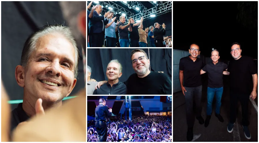Nabor amplia base no Cariri e recebe apoios durante festa de Serra Branca marcada por momento de fé com Padre Fabrício