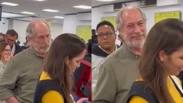 Bolsonarista hostiliza Ciro Gomes no aeroporto de Miami: ‘traidor’ 
