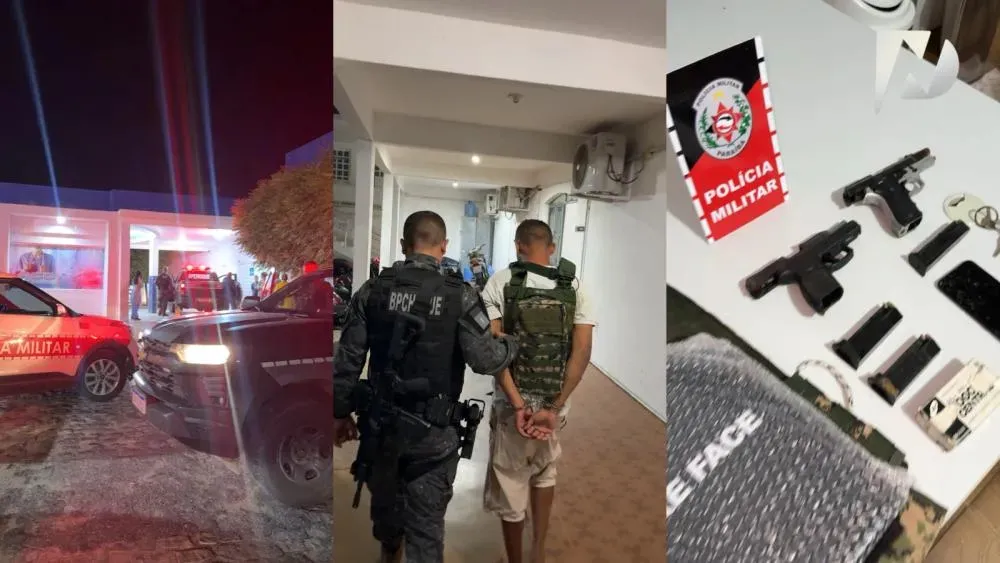 VÍDEO: Confronto entre PM e criminosos termina com um morto e um preso no Mutirão, em Patos. 