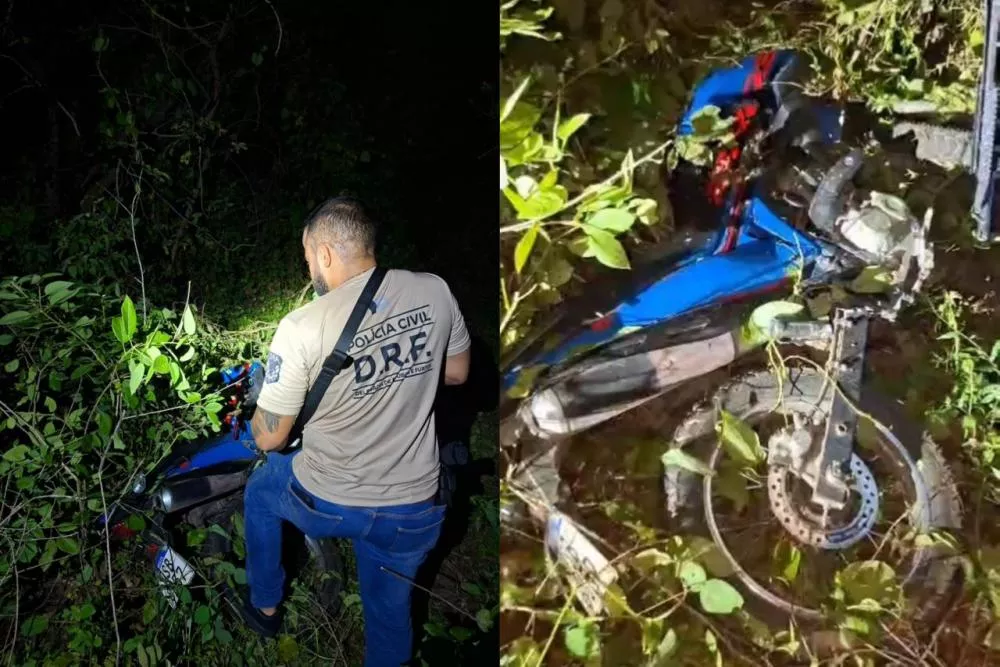 DRF recupera moto roubada em assalto no Monte Castelo e prende suspeito por receptação em Patos