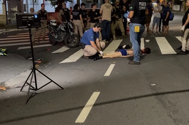 MotoUber é executado a tiros no Centro de João Pessoa