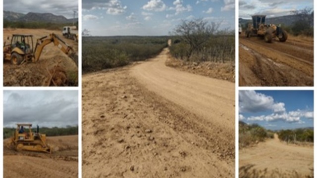 Município de Cacimba de Areia finaliza ações de recuperação de todas das estradas vicinais 