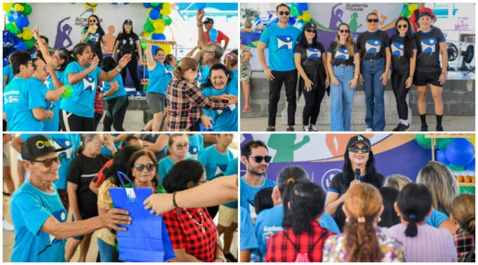 Saúde, alegria e qualidade de vida marcam evento da Academia da Saúde em Malta