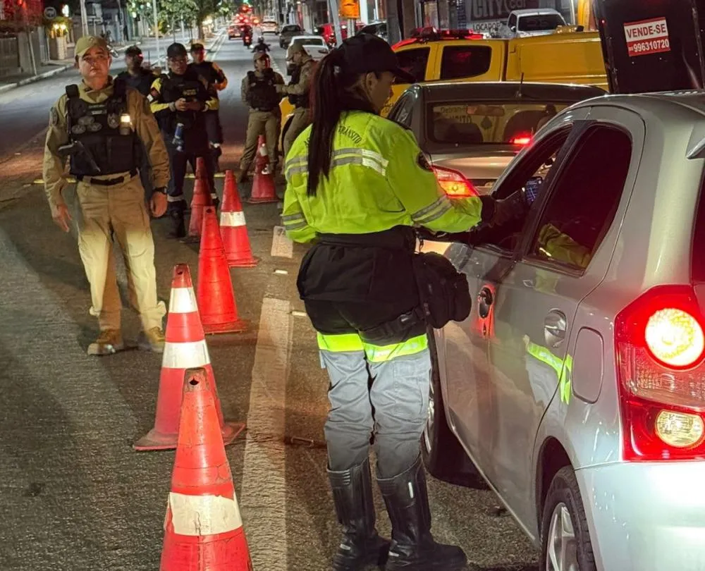 Ação da Lei Seca em Patos reforça conscientização e preservação da vida