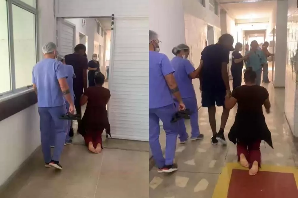 Em Patos, adolescente vence quadro grave de H1N1 após 20 dias internado em UTI pediátrica, e mãe percorre hospital de joelhos em gesto de fé