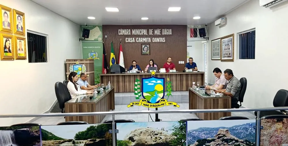 Câmara de Mãe d’Água aprova projetos importantes durante sessão ordinária