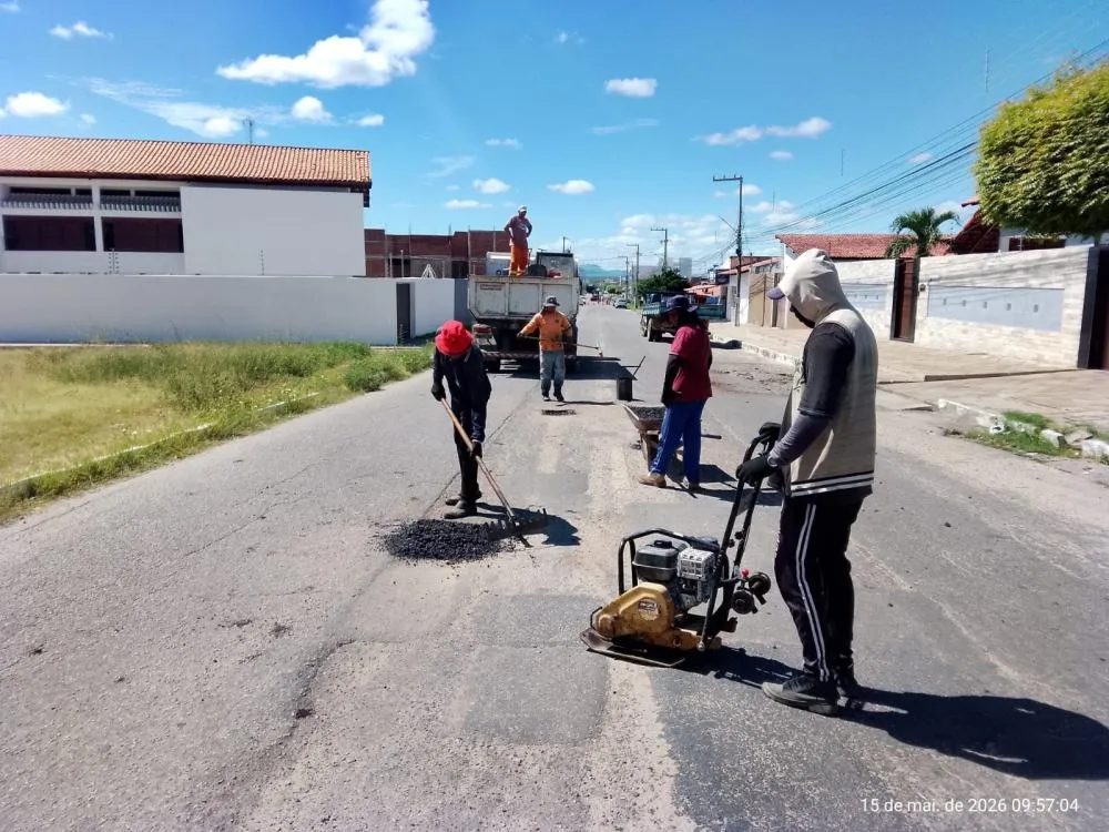 Prefeitura de Patos realiza ações que garantem mais infraestrutura e bem-estar para a população