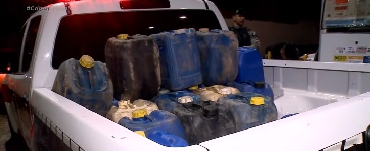 Polícia apreende armas, carros e combustível em João Pessoa
