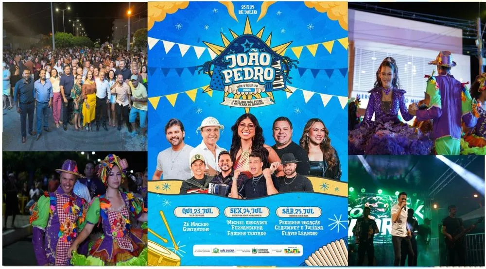 Prefeito de Mãe d’Água anuncia a programação do João Pedro 2026 - Video