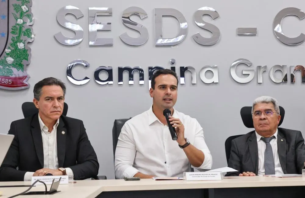 Lucas Ribeiro apresenta resultados da Segurança e inicia Operação São João após queda de 55% da violência letal em Campina