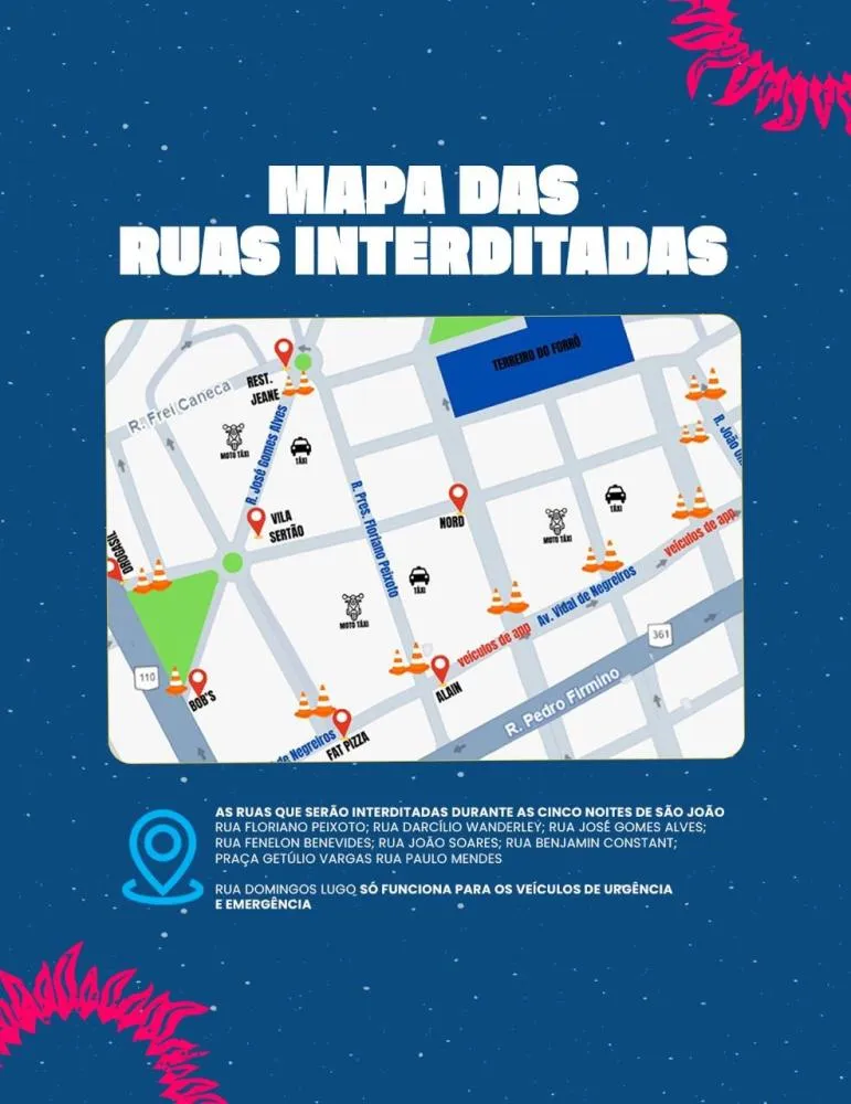 STTRANS Patos define esquema de trânsito para os dias de festa no Terreiro do Forró