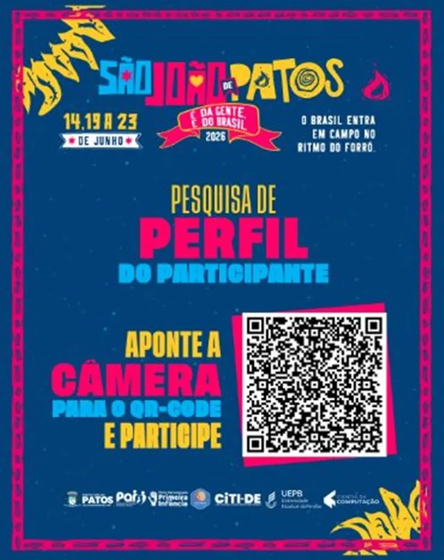 Prefeitura de Patos e UEPB iniciam pesquisa para mapear perfil dos participantes do São João de 2026