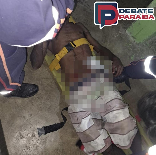 Popular é alvejado com tiro de espingarda em tentativa de homicídio em via púbica no município de Sousa