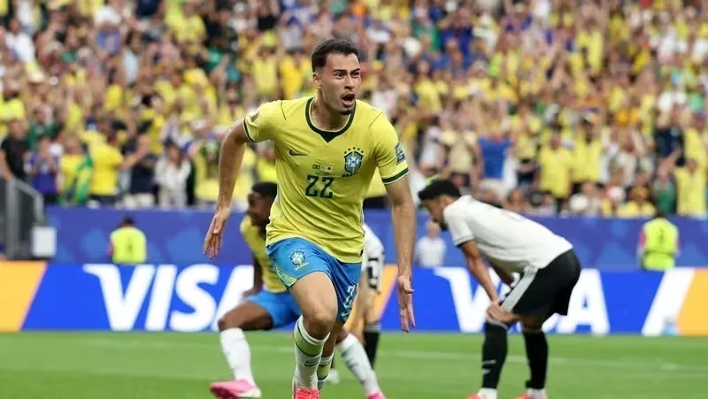 “Não tenho palavras pra descrever”, diz Martinelli após marcar gol da classificação