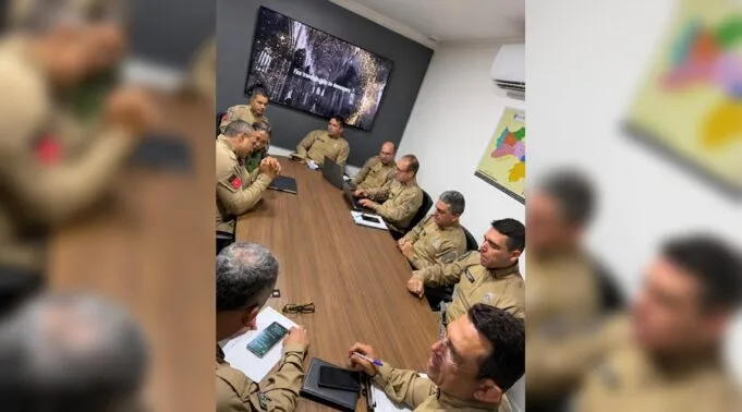 Polícia Militar fortalece planejamento e alinha diretrizes em reunião com comandantes do CPR II