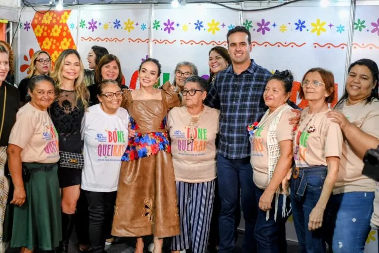 Lucas Ribeiro acompanha último dia do 42º Salão do Artesanato, que bate recorde de vendas e arrecadação de alimentos