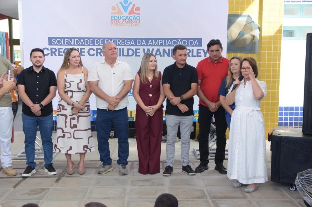 Creche Cremilde Wanderley é entregue após ampliação e reforma no bairro Nova Conquista