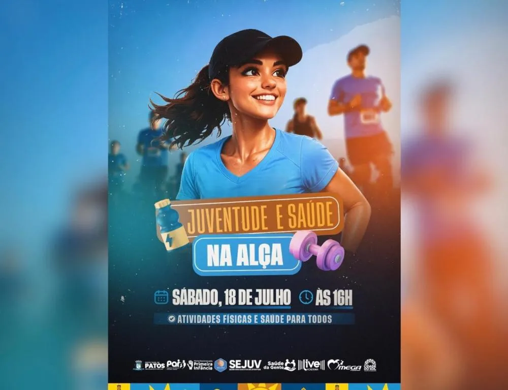 Prefeitura de Patos realiza nova edição do “Juventude e Saúde na Alça” neste sábado (18)