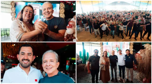 Nabor amplia base no Agreste com apoio da prefeita de Puxinanã e grupo político liderado por Felipe Coutinho