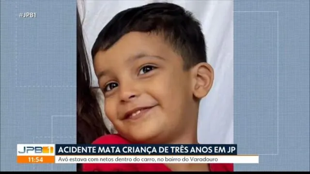 Laudo confirma traumatismo craniano e hemorragia em morte de criança após acidente em João Pessoa