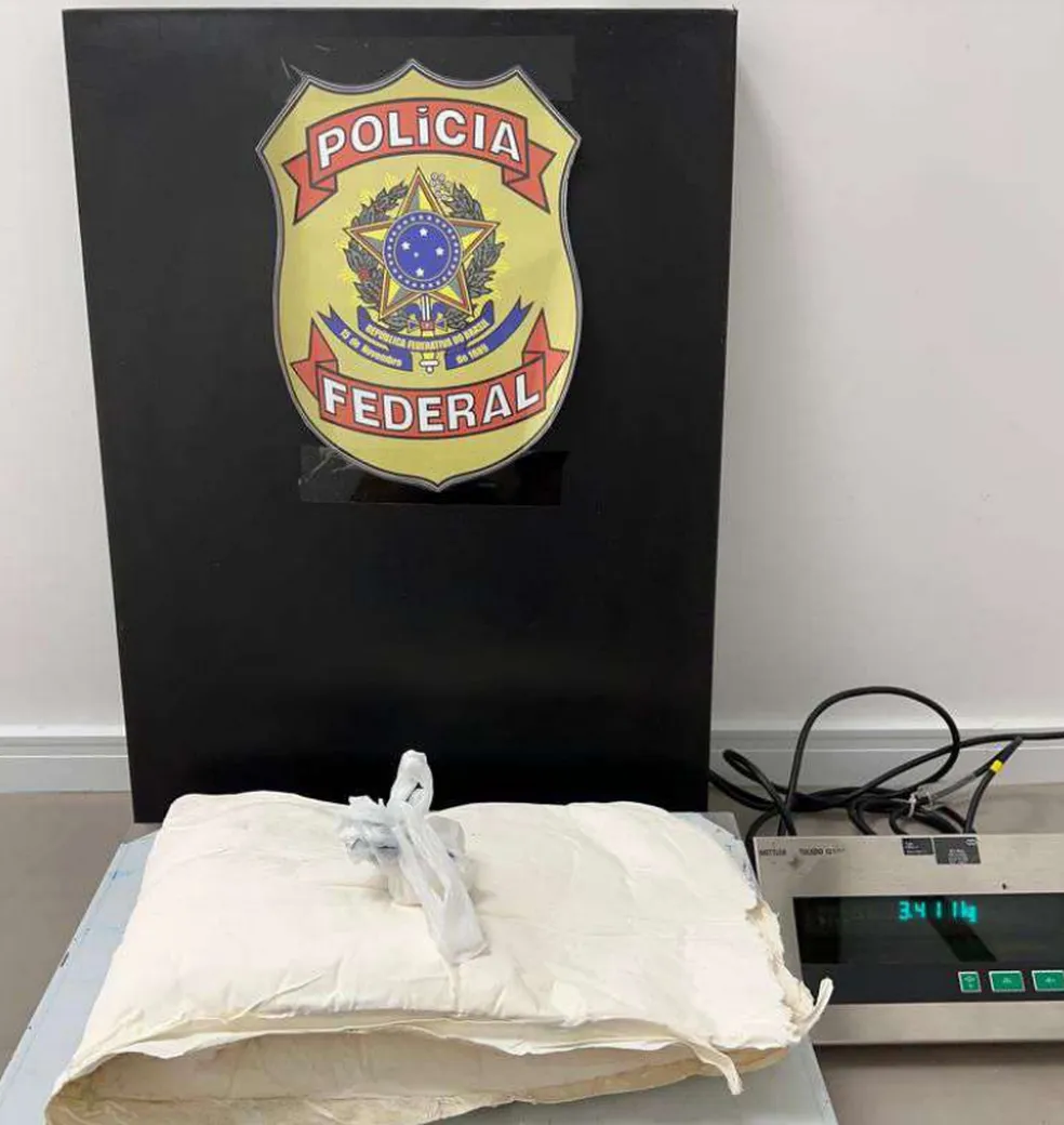 Jovem é preso com droga escondida no corpo em aeroporto de João Pessoa